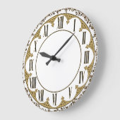 Art Deco ラージ壁時計 (傾斜)