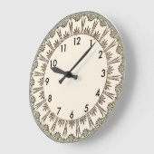 Art Deco ラージ壁時計 (傾斜)