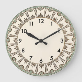 Art Deco ラージ壁時計