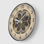 Art Deco ラージ壁時計 (傾斜)