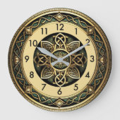 Art Deco ラージ壁時計 (正面)
