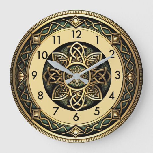 Art Deco ラージ壁時計 (正面)