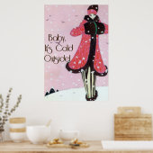 Art Deco 1913 Print ポスター (キッチン)