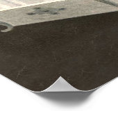 Art Deco 1920s Fashion ポスター (角)