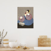 Art Deco 1920s Fashion ポスター (キッチン)