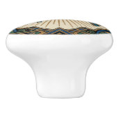 Art Deco Anatomical Ear Laryngology  セラミックノブ (側面)