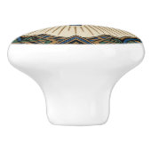 Art Deco Anatomical Liver セラミックノブ (側面)