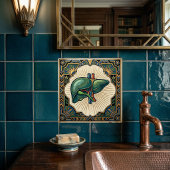 Art Deco Anatomical Liver タイル