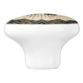 Art Deco Anatomical Pancreas Diabetes セラミックノブ (側面)