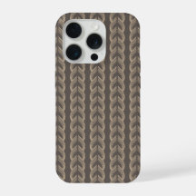 Art Deco Arches in Champagne on Warm Charcoal