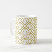 Art deco background. art, deco, pattern, vintage, コーヒーマグカップ (正面左)