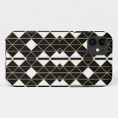 Art Deco Black and Gold Geometric luxury Case-Mate iPhoneケース (裏面(横))