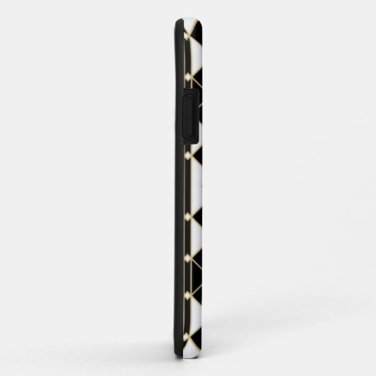 Art Deco Black and Gold Geometric luxury Case-Mate iPhoneケース (裏面/右)