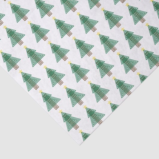 Art Deco Christmas Tree 薄葉紙 (詳細)