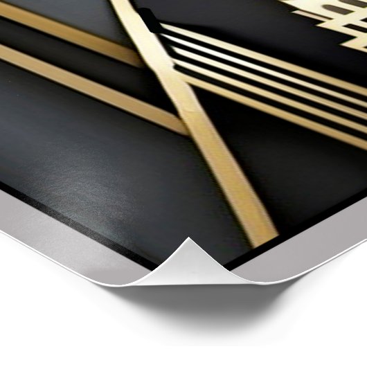 Art Deco Chrysler Building Poster. ポスター (コーナー)