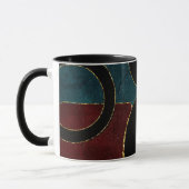 ART DECO CIRCLES MUG マグカップ (左)
