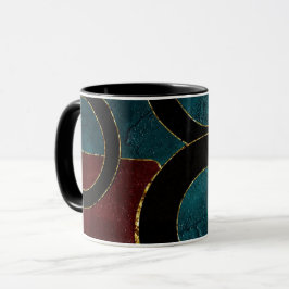 ART DECO CIRCLES MUG マグカップ