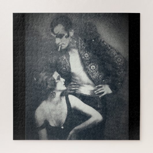 Art deco dancers berber and droste ジグソーパズル (縦)