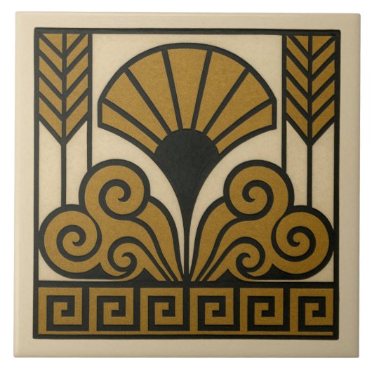 Art Deco Design タイル (正面)