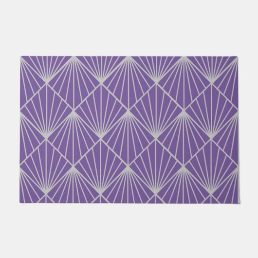 Art Deco Diamonds ドアマット (正面)