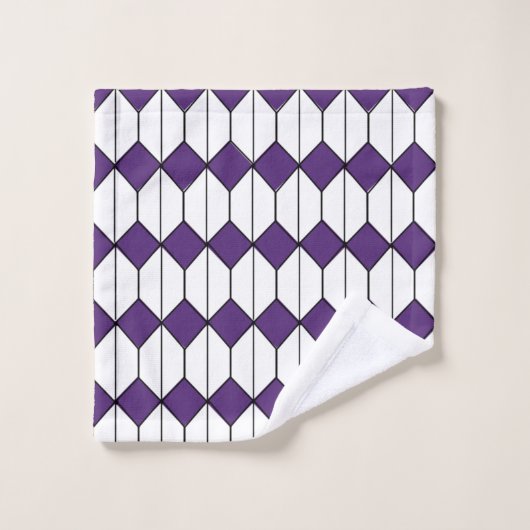 Art Deco Diamonds and Hexagons  バスタオルセット (ウォッシュタオル)