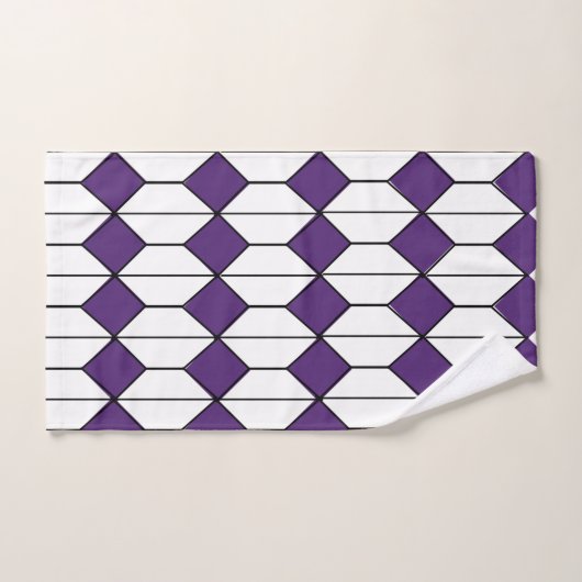 Art Deco Diamonds and Hexagons  バスタオルセット (ハンドタオル)