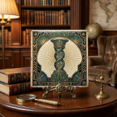 Art Deco DNA biology medical vintage  タイル