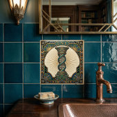 Art Deco DNA biology medical vintage  タイル