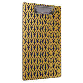 Art Deco Dragon Scales - Blue and Gold Scales クリップボード (右)