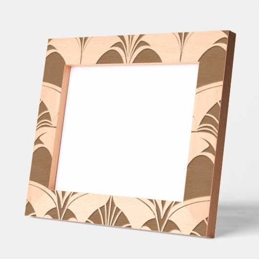ART DECO FANS レーザー彫刻フレーム (左)