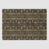 Art Deco Floral Geometric Pattern Design 薄葉紙 (正面)