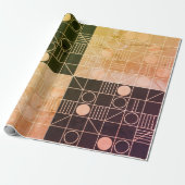 Art Deco Geometric ラッピングペーパー (アンロールド)