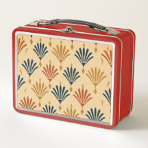 Art Deco Geometric Lunch Box