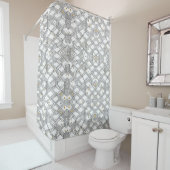 Art Deco Geometric Shower Curtain - Elegant  シャワーカーテン (インサイチュ)