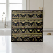 Art Deco Geometric Skyline Pat#9 ID1196 タイル