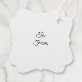 Art deco gift tag フェイバータグ (裏面)