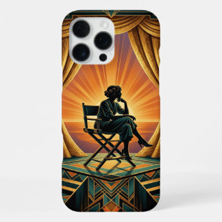 Art Deco Gold iPhone 16 Pro Max Case | Vintage Maxケース