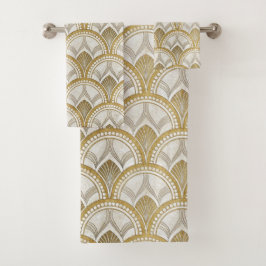 Art Deco Golden Arch バスタオルセット