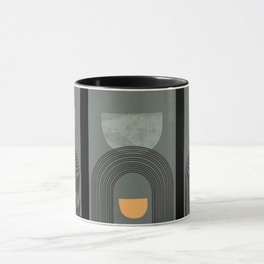 ART DECO GREY STYLING MUG マグカップ (中央)