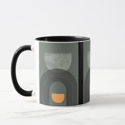 ART DECO GREY STYLING MUG マグカップ (左)