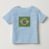 Art Deco Heritage Flag | Brazil | 1920s Style トドラーTシャツ (正面)