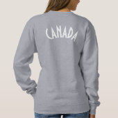 Art Deco Heritage Flag | Canada | 1920s Design スウェットシャツ (裏面)