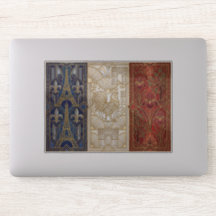 Art Deco Heritage Flag | France | Classic Decal