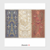 Art Deco Heritage Flag | France | Classic Decal シール (シート)