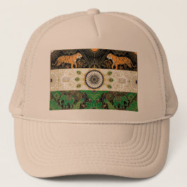 Art Deco Heritage Flag | India | Classic 1920s キャップ