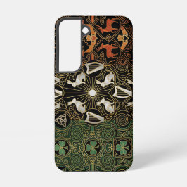 Art Deco Heritage Flag | Ireland | Vintage 1920s Samsung Galaxy S22ケース