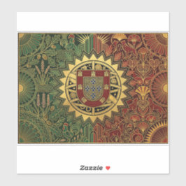 Art Deco Heritage Flag | Portugal | 1920s Decal シール