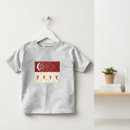 Art Deco Heritage Flag | Singapore | 1920s Design トドラーTシャツ