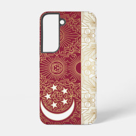 Art Deco Heritage Flag | Singapore | 1920s Design Samsung Galaxy S22ケース