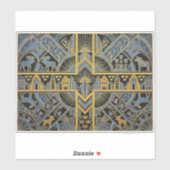 Art Deco Heritage Flag | Sweden | 1920s Decal シール (シート)